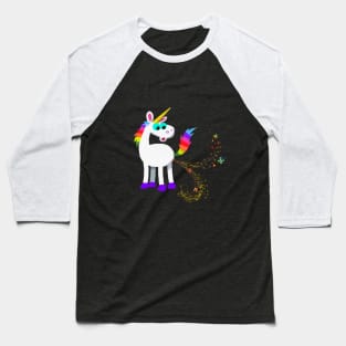 unicorn farts Baseball T-Shirt